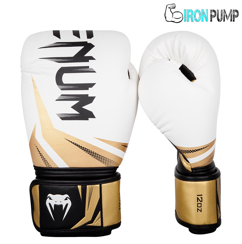 БОКСОВИ РЪКАВИЦИ VENUM CHALLENGER 3.0 BOXING GLOVES - WHITE GOLD​